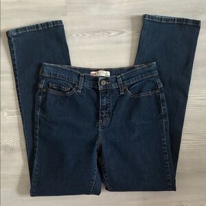 Levi’s Size 10M Perfectly Slimming 512 Straight Leg - Blue